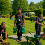 professional gardeners