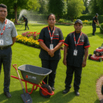 professional gardeners